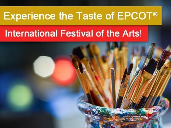 Experience the Taste of EPCOT poster used at Lake Buena Vista Resort Village & Spa