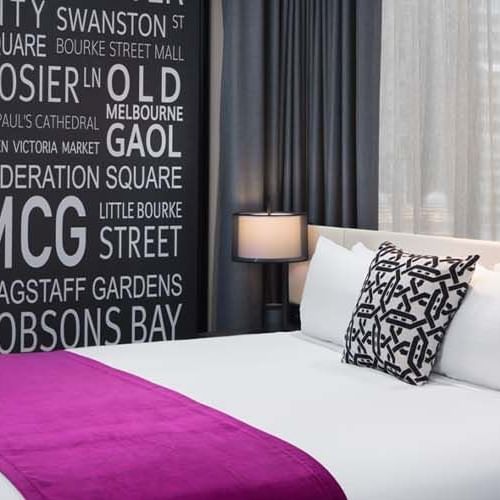 Premium Deluxe Room with king bed at Pullman Melbourne CBD