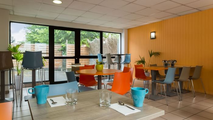 Dining area at Hotel Clermont-Ferrand South Aubiere