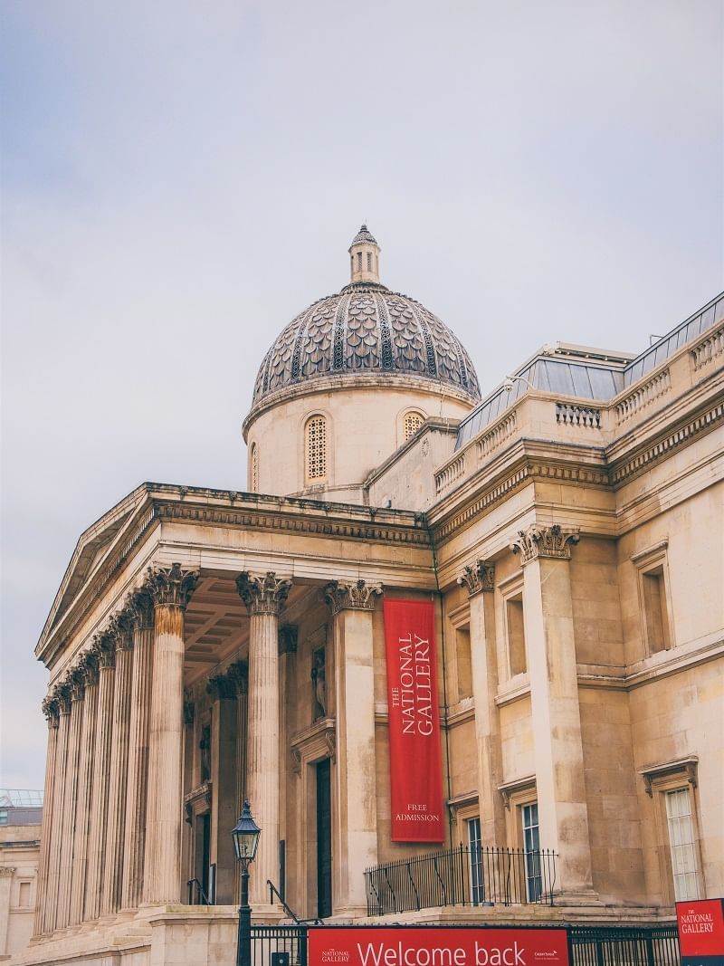 National Gallery Clermont exterior near Clermont Charing Cross