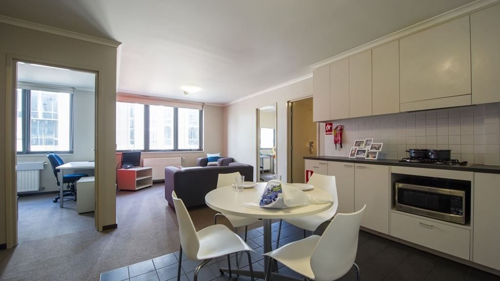 UniLodge @ ANU – Davey Lodge_3 Bedroom Multishare Common Area