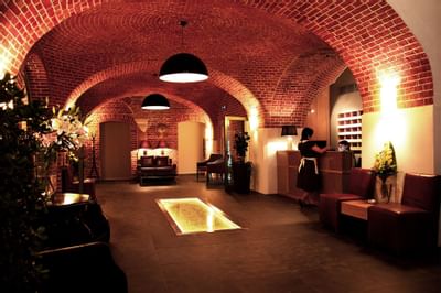 The Hotel Lobby at The Granary La Suite Hotel