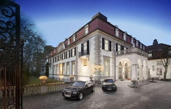 Exterior View in the evening of Patrick Hellman Schlosshotel