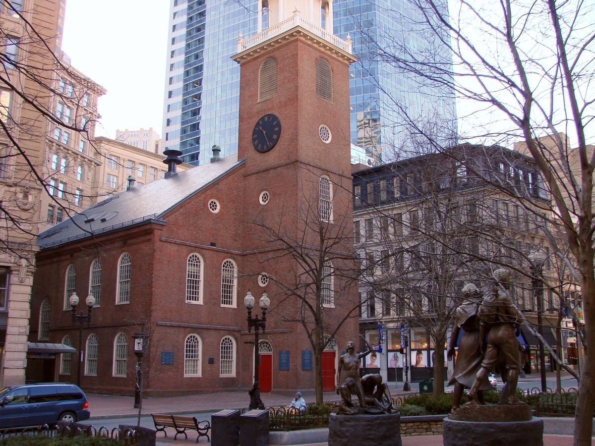 Old South Meeting House near The Godfrey Boston Hotel