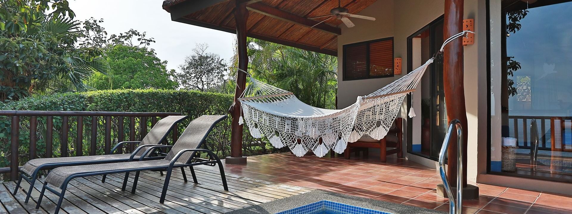 The Outdoor Pool in Junior Suite-terrace at Punta Islita Hotel