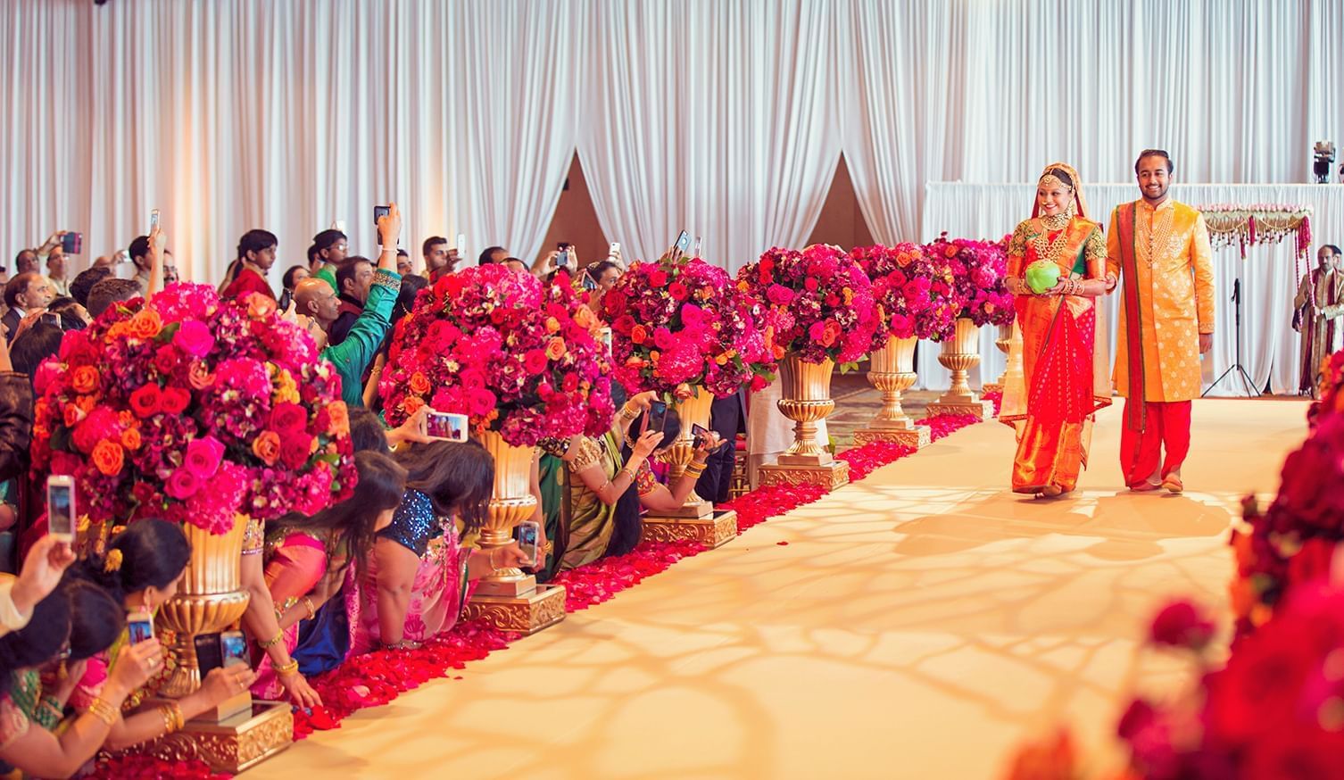 Traditional Indian wedding event in a Hall, The Diplomat Resort