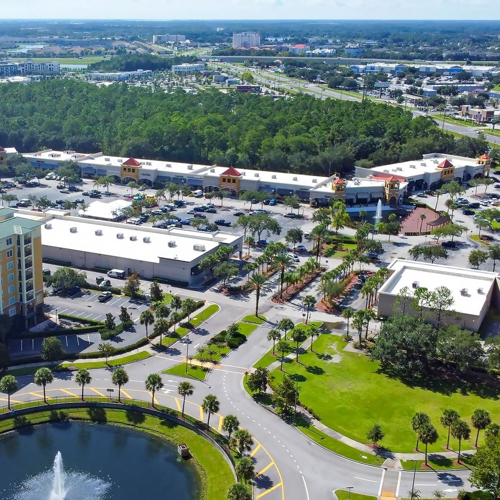 Full Lake Buena Vista Factory Stores Aerial View
