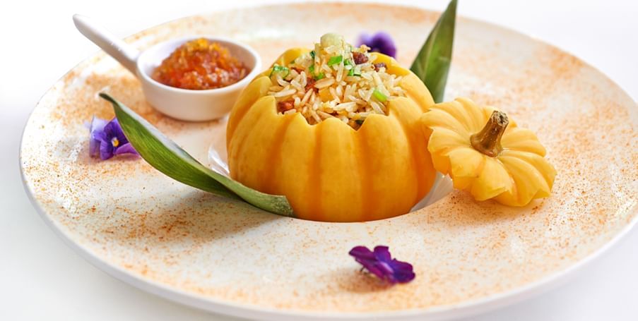 Dessert dish in Min Jiang at Goodwood Park Hotel
