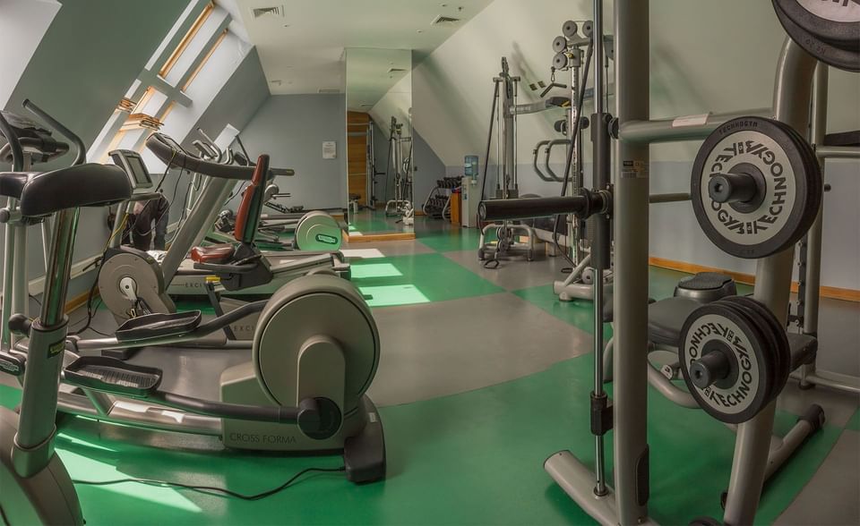 Gym at Hotel Cumbres Puerto Varas in Chile