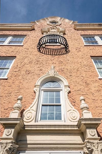 Low angle view of the Artmore Hotel