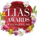 Logo of LIAS Awards of excellence 2015 at One Farrer Hotel