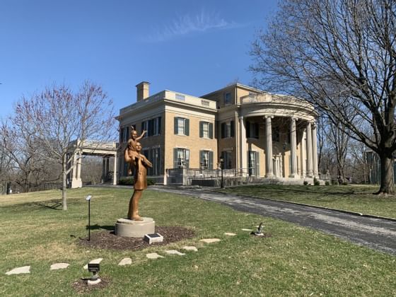 The Haan Museum of Indiana Art exterior near The Whittaker Inn