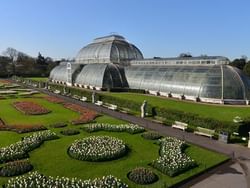 Aerial shot of Kew Gardens near St. Giles Heathrow Hotel