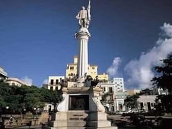 Exterior of Plaza Colon near Hotel El Convento