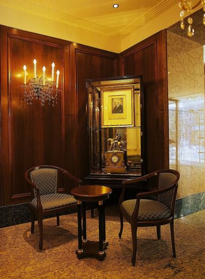 Lobby at Ambassador Hotel in Vienna