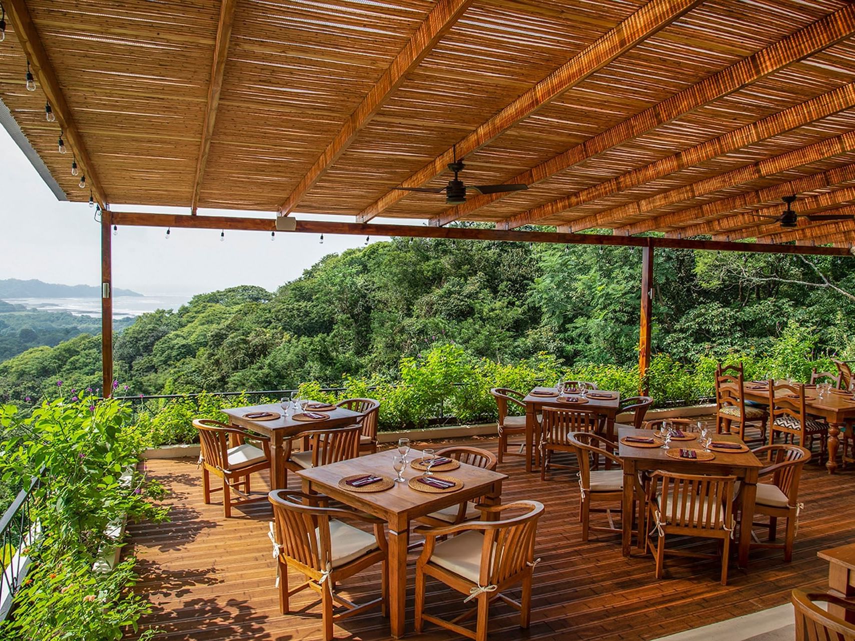 Restaurant at Tierra Magnífica Hotel in Guanacaste, Costa Rica