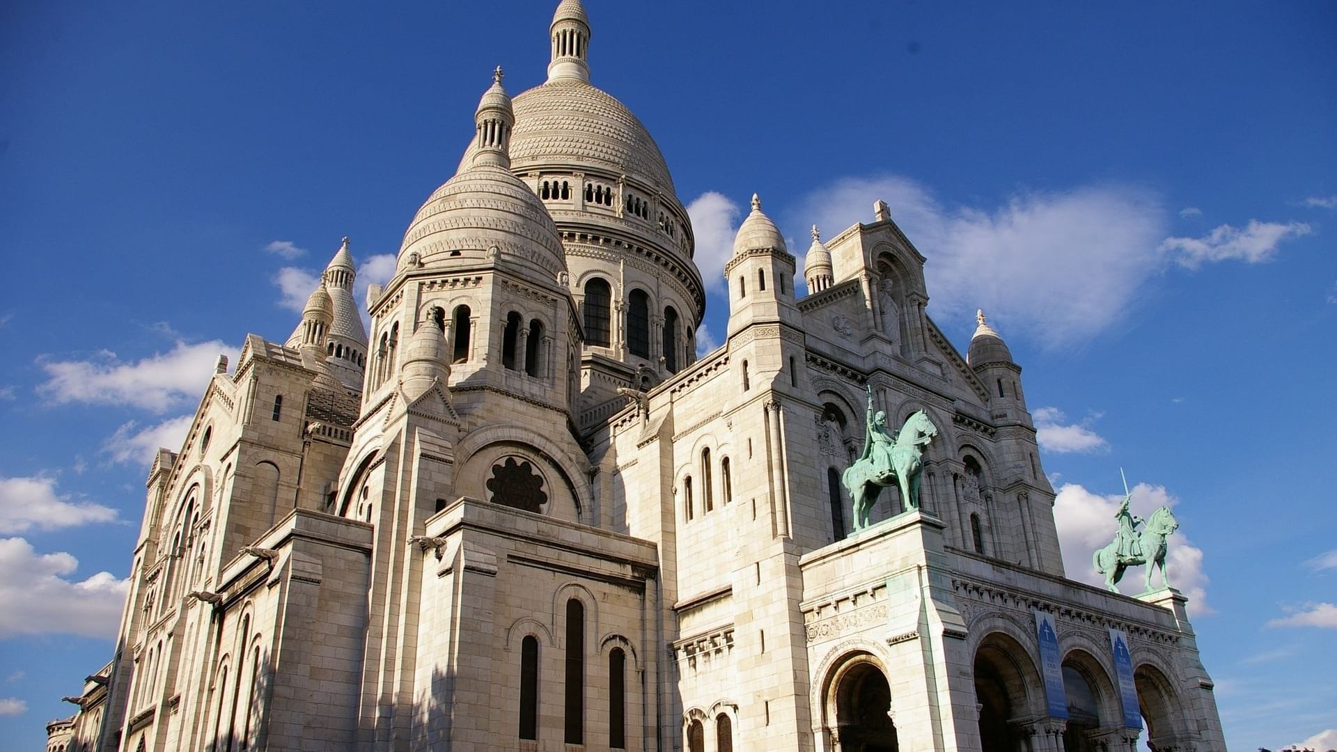 View of Sacred Heart Basilica near Originals Hotels in Paris
