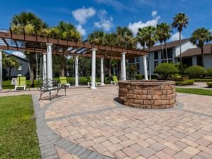 Fire pit at Legacy Vacation Resorts