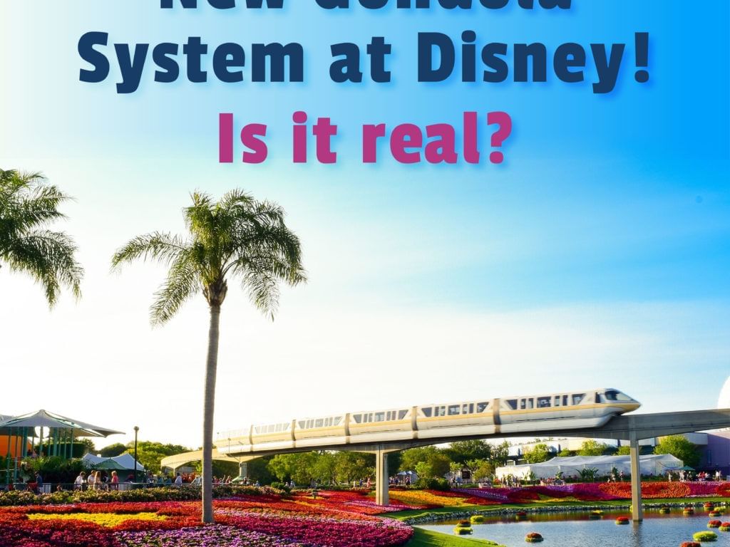 New Gondola System at Disney poster used at Lake Buena Vista Resort Village & Spa