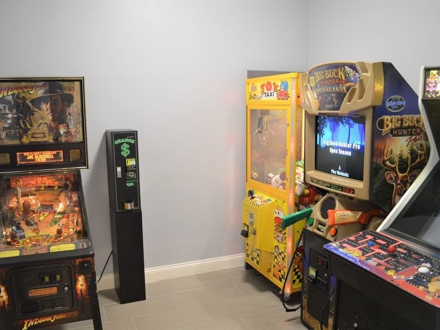 Video & Arcade Games in Game Room