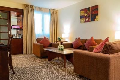 Suite at Al Ain Palace Hotel in Abu Dhabi, United Arab Emirates
