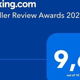 Booking.com Traveller Review Awards 2021 poster