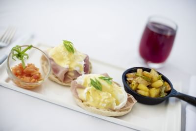A dish served in Turks & Caicos Restaurants at Windsong Resort On The Reef