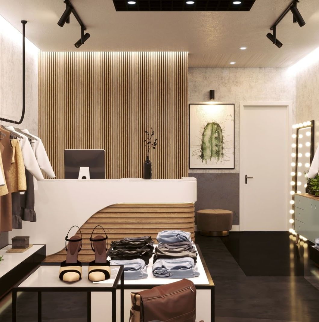 Artz Pedregal near Camino Real Pedregal Mexico, featuring elegant clothing and modern interior decor