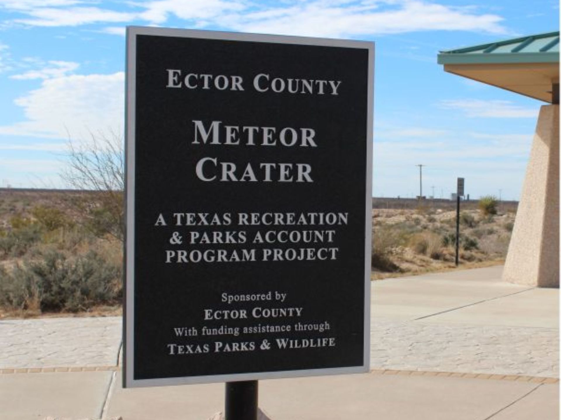 Meteor Crater Natural Landmark near MCM Elegante Hotel Odessa
