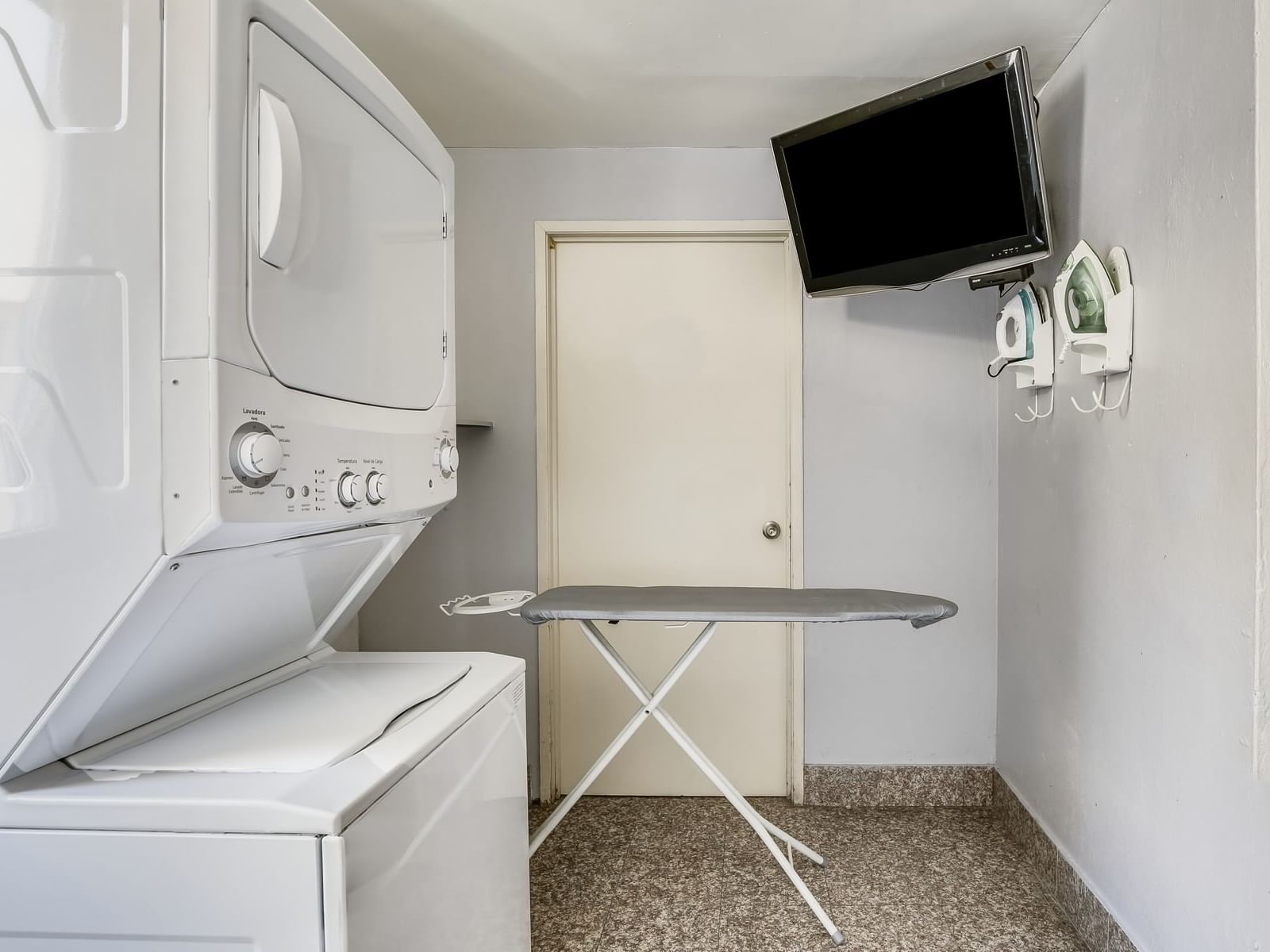 Washing machine & dryer in the Laundry Room at One Hotels