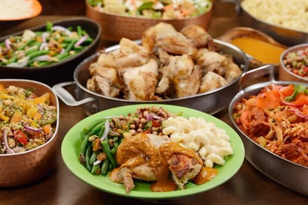 Thanksgiving buffet in Tusker House Restaurant near Lake Buena Vista Resort Village & Spa