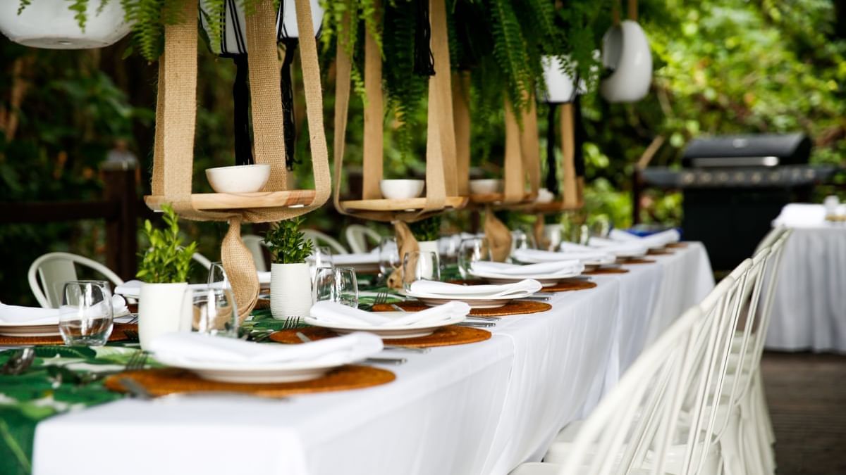 Dining at events at Pullman Port Douglas sea temple resort and spa