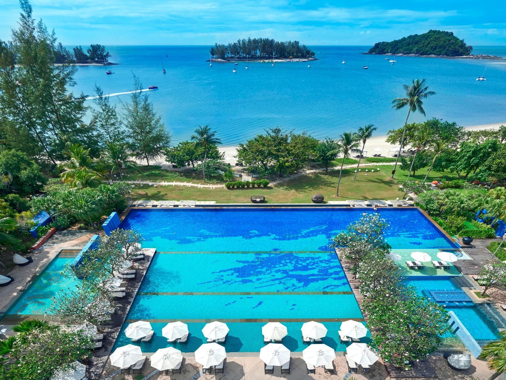 A Portrait view of Kids Pool at The Danna Langkawi Hotel