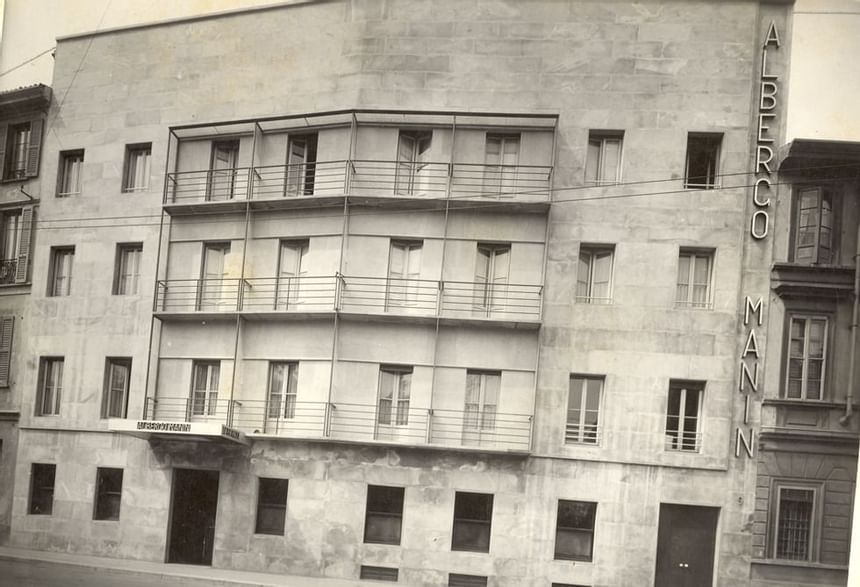 History of Manin Hotel Milano