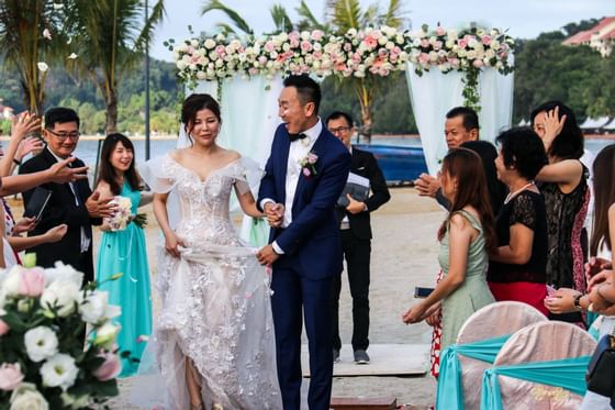 Beachside weddings at Lexis Hibiscus