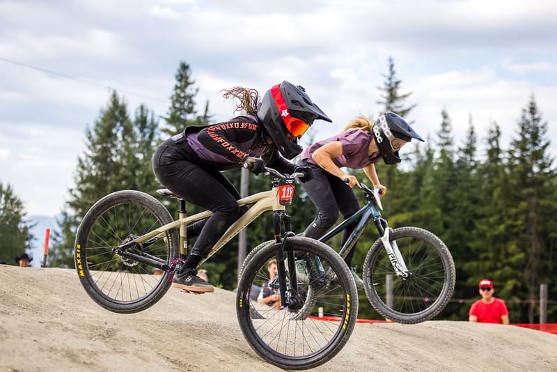 Pump Track Challenge event near Blackcomb Springs Suites