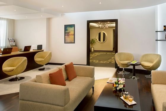 Interior of Executive Lounge at City Seasons Muscat