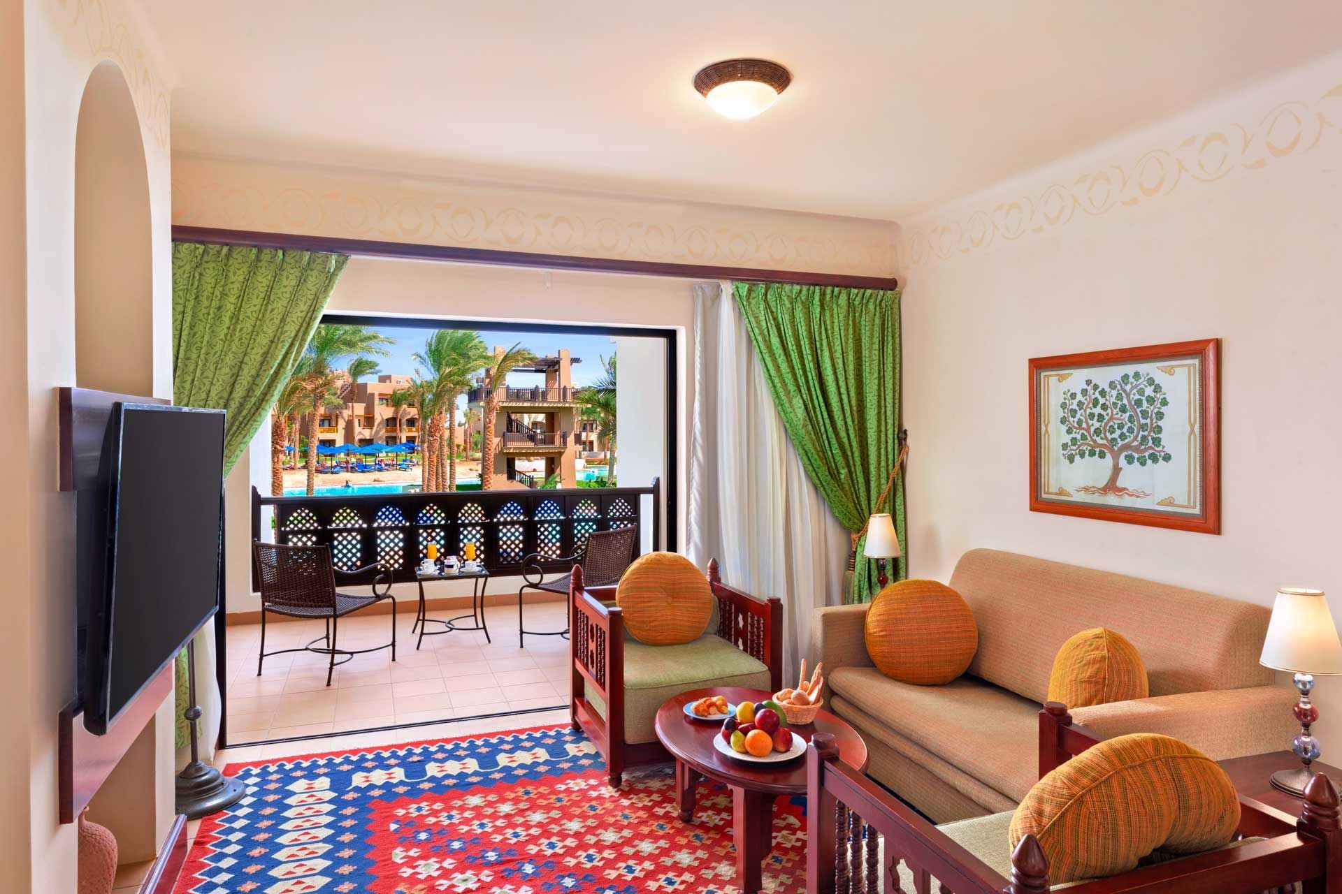 Suite at Pickalbatros Oasis Hotel in Port Ghalib