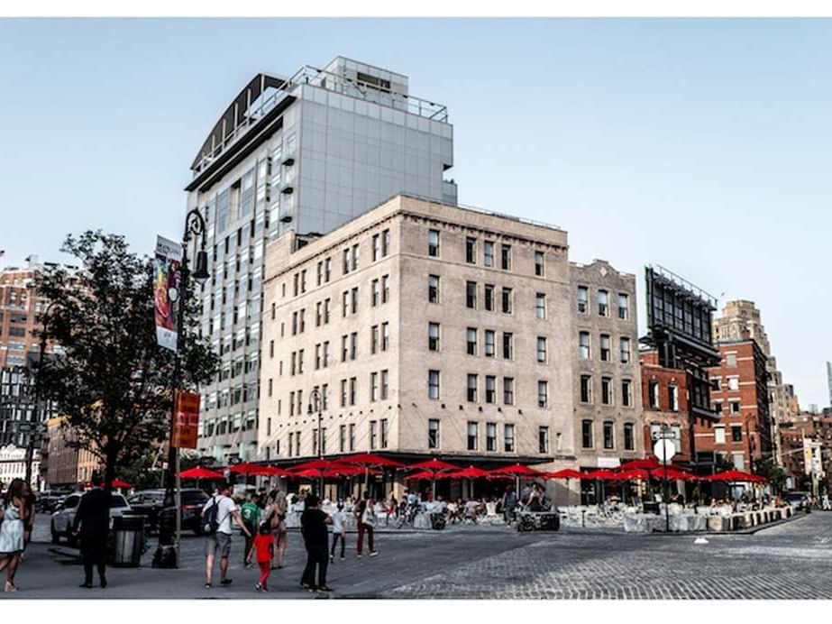 Exterior view of the Gansevoort Plaza 