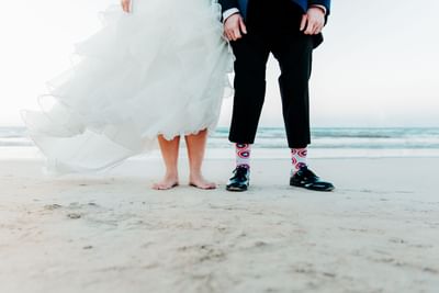 Wedding Couple at the Beach