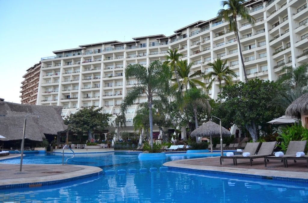 Beachfront view of Fiesta Americana Puerto Vallarta