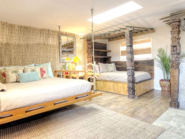 Interior of the Island Retreat Room at Inn at Avila Beach