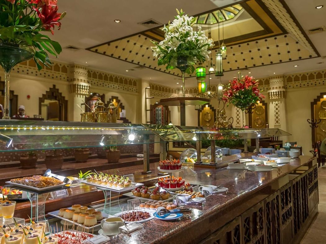 Buffer area at Cafe Maghreb at Serena Hotels
