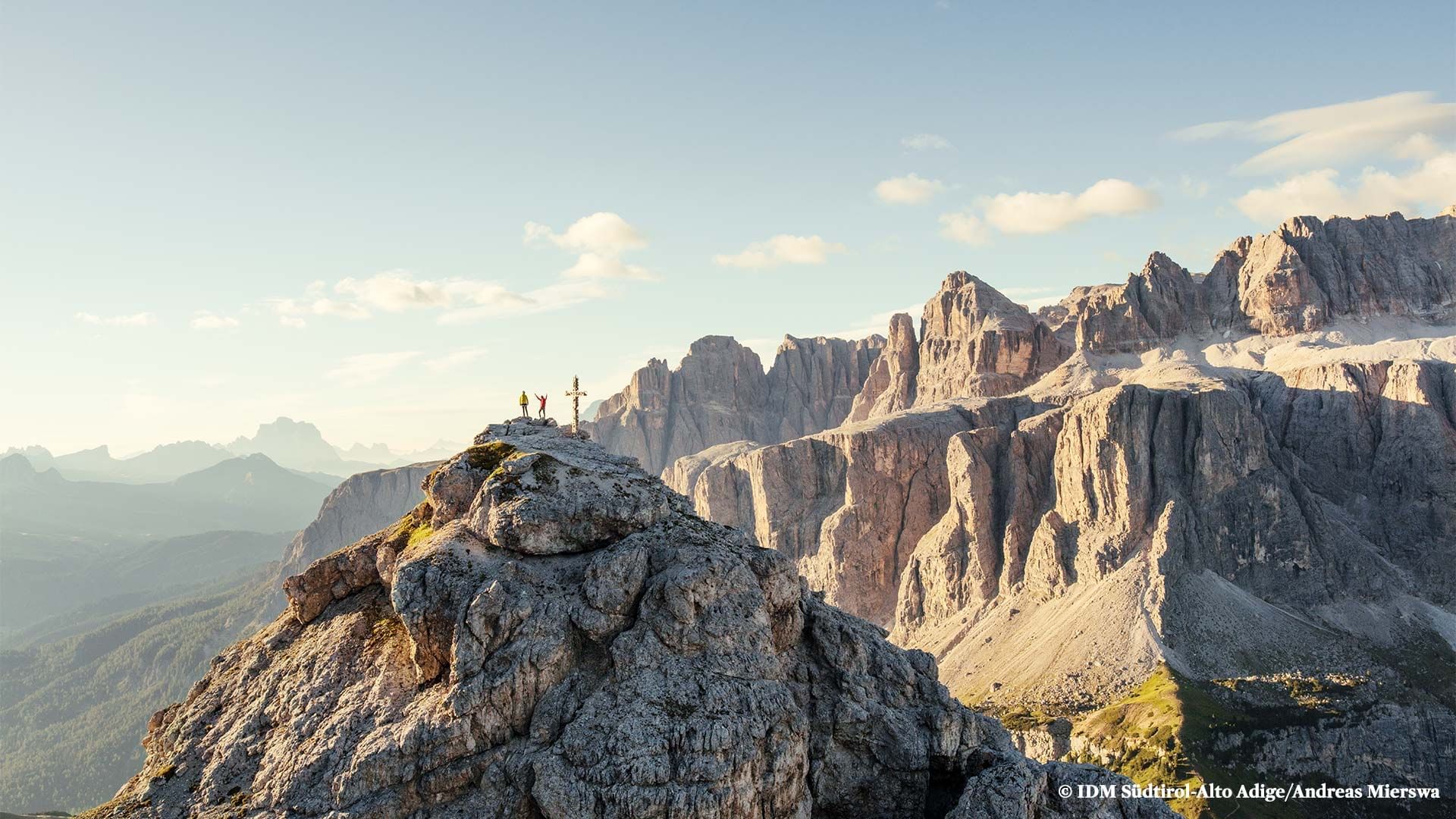 Climbing in the Sella Group