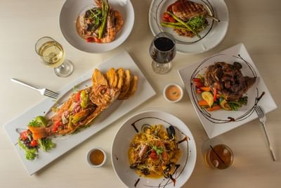 Fine dining at Rincon Beach Resort in Añasco, Puerto Rico