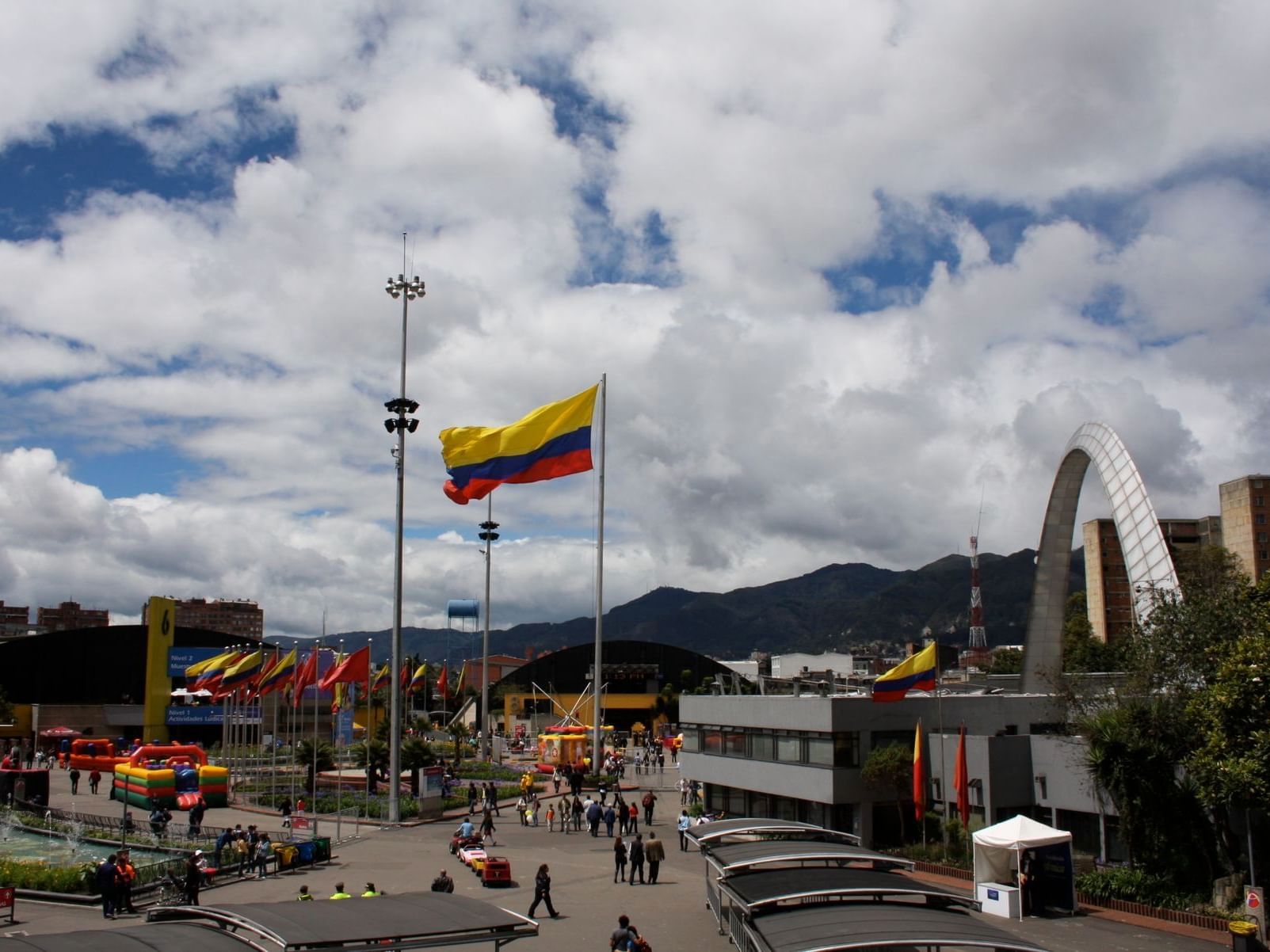Corferias convention center near Bogotá Plaza Hotel