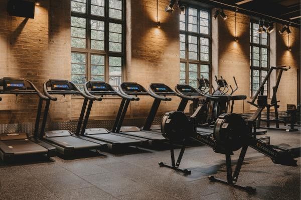 Image of treadmills from East Park Gym featured in our article on the Reading Endure24 event