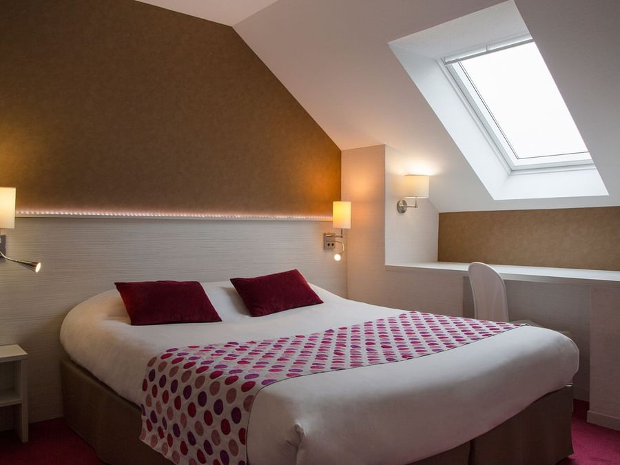 Standard Double Room for 1 or 2 people at The Originals Hotels