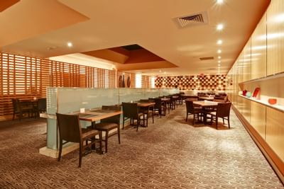 Go to breakfast area at The Inn of Waterloo