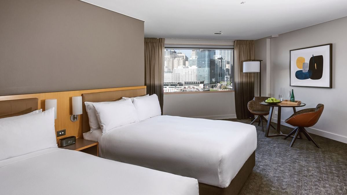 Executive Room, 2 Double Beds, Darling Harbour View